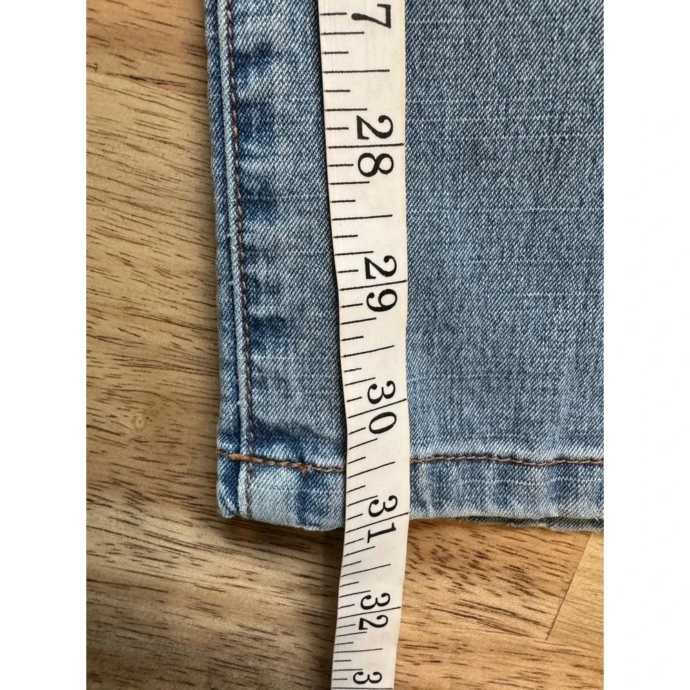 Y2K Jeans Hippie Bell Bottoms Flare Stitching Patchwork 14 Large 32 High Waist